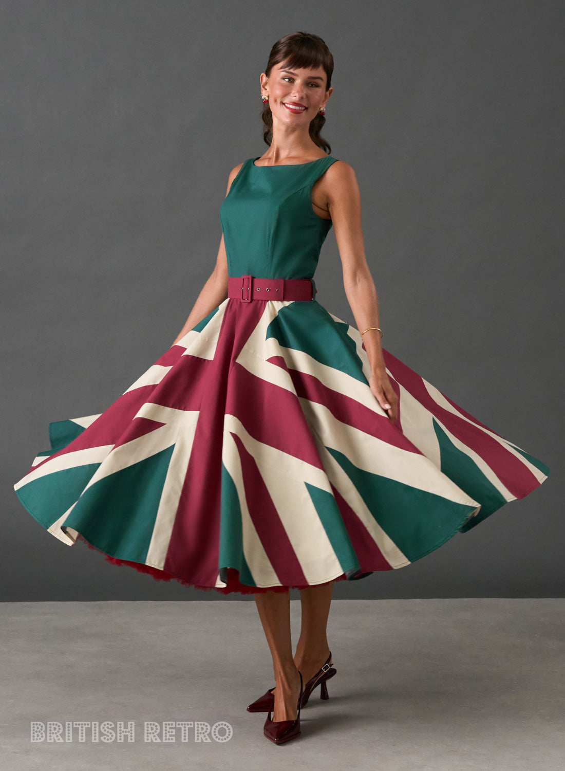 The Heritage British Retro Dress