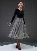 Bonny Houndstooth 50s Style 'Bonny Skirt