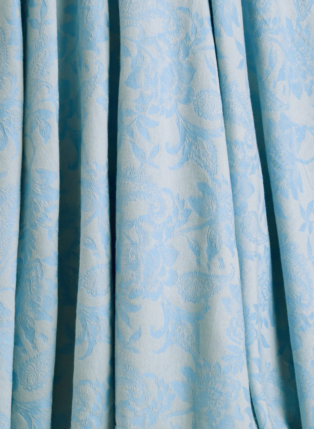 Grace Kelly Powder Blue Jacquard Vintage Inspired Dress