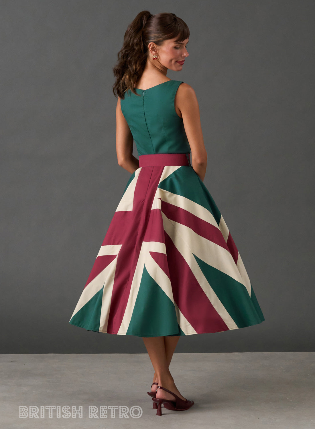 The Heritage British Retro Dress