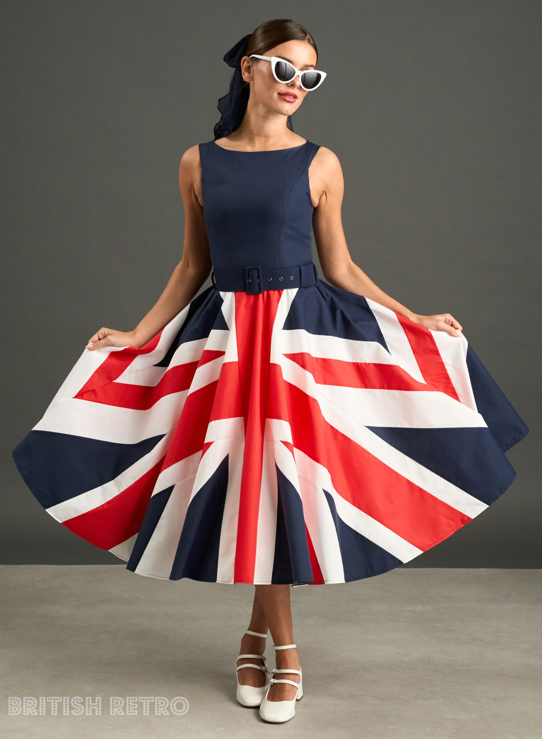 The British Retro Union Jack Dress