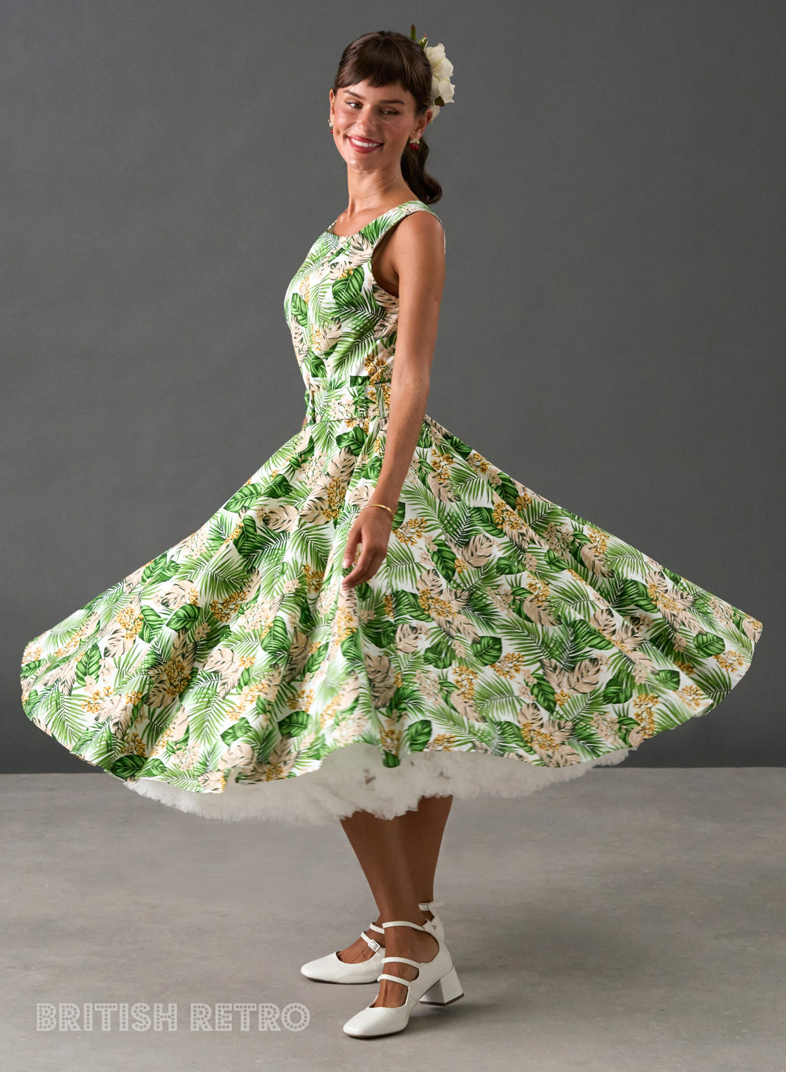 Audrey Havana 50s Swing Dress