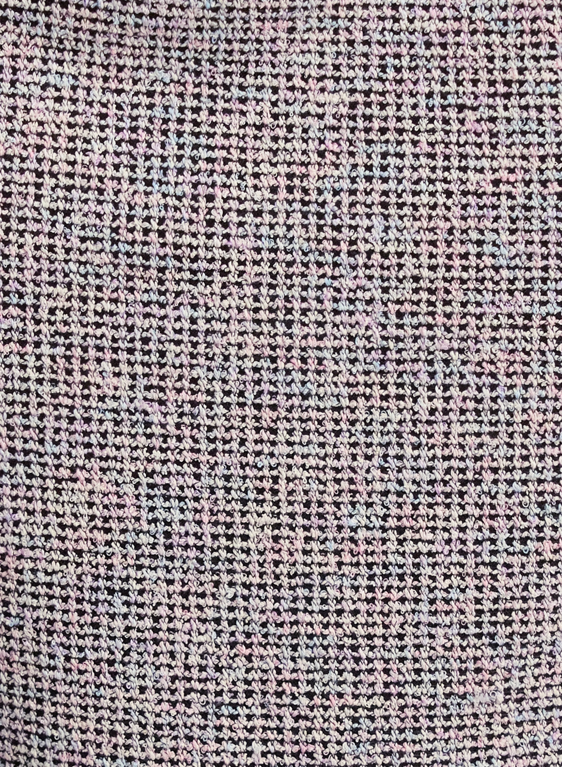 'Tallulah Chanel-esque' Sugar Plum Boucle Wiggle Dress
