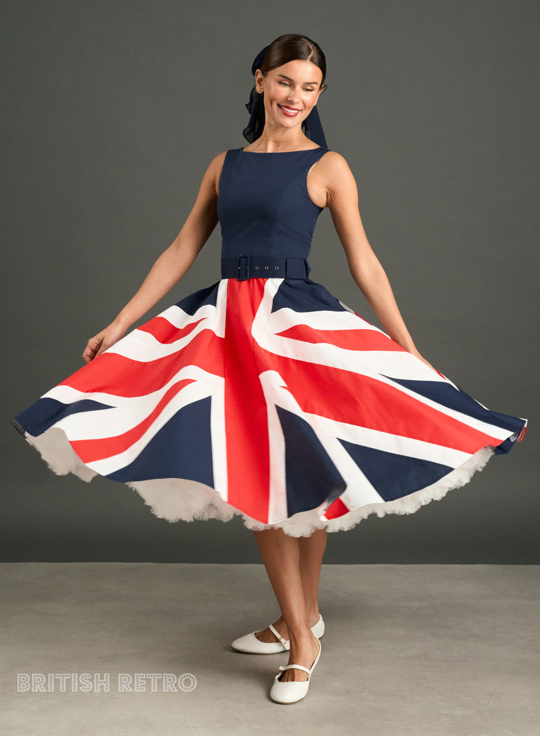 The British Retro Union Jack Dress