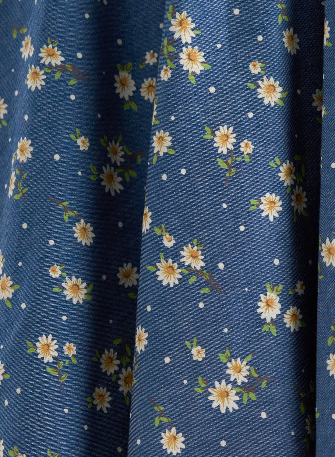 'Way Out West' Daisy Denim 50s Style Swing Dress