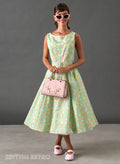 Audrey 50s Kitsch Ducky Swing Dress
