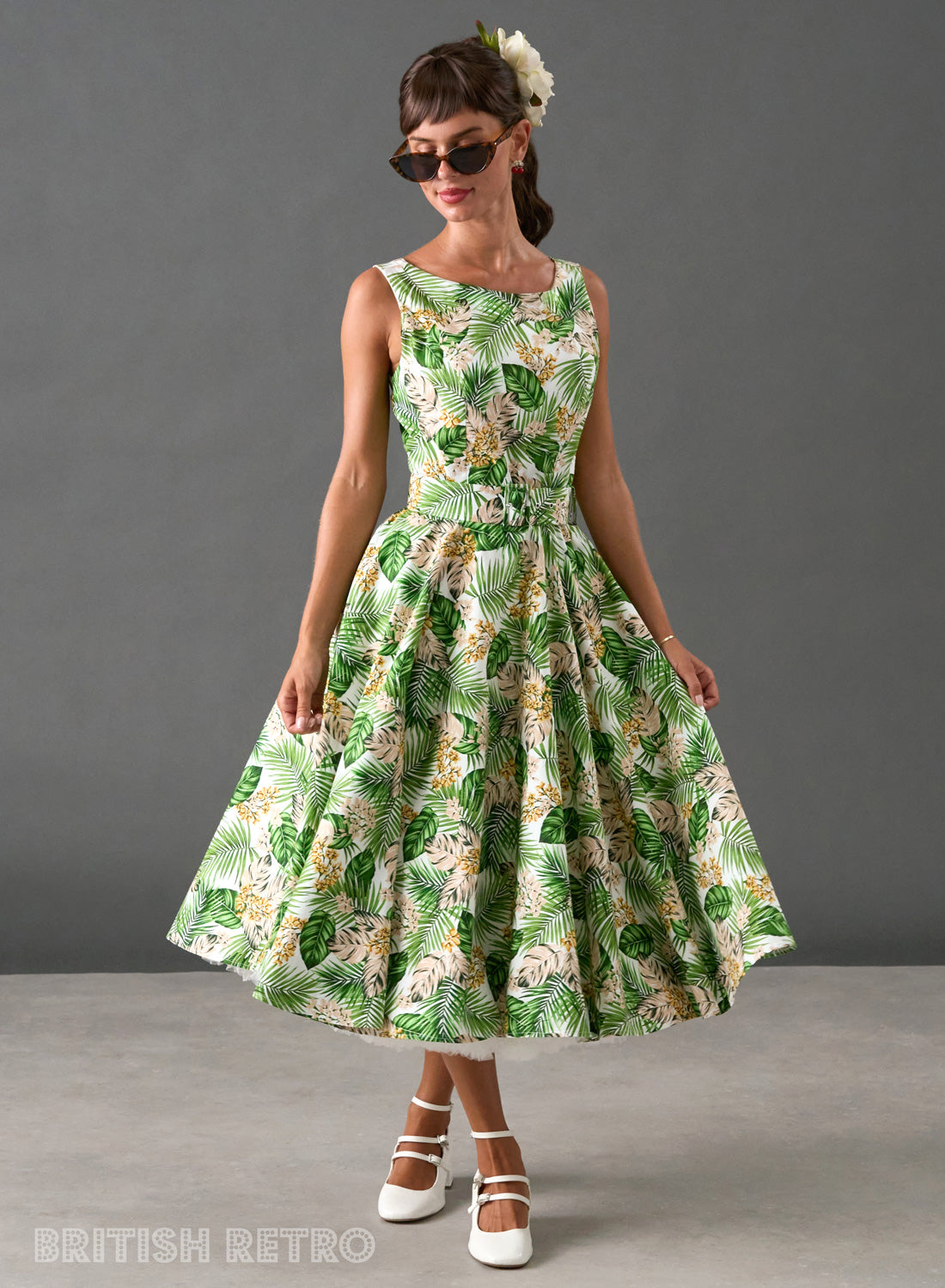 Audrey Havana 50s Swing Dress
