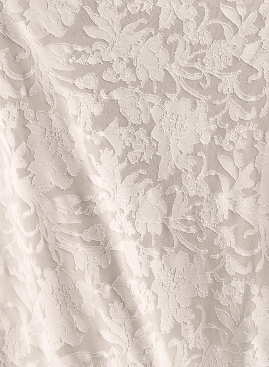 Dee Dee Ivory Jacquard Full Circle Dress