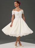 Dee Dee Ivory Damask Devore Chiffon Full Circle Dress