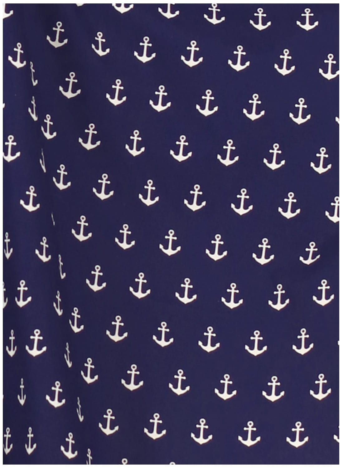 'Way Out West' Vintage Navy Anchor 50s Swing Dress