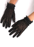 Isabelle Black Lace Gloves