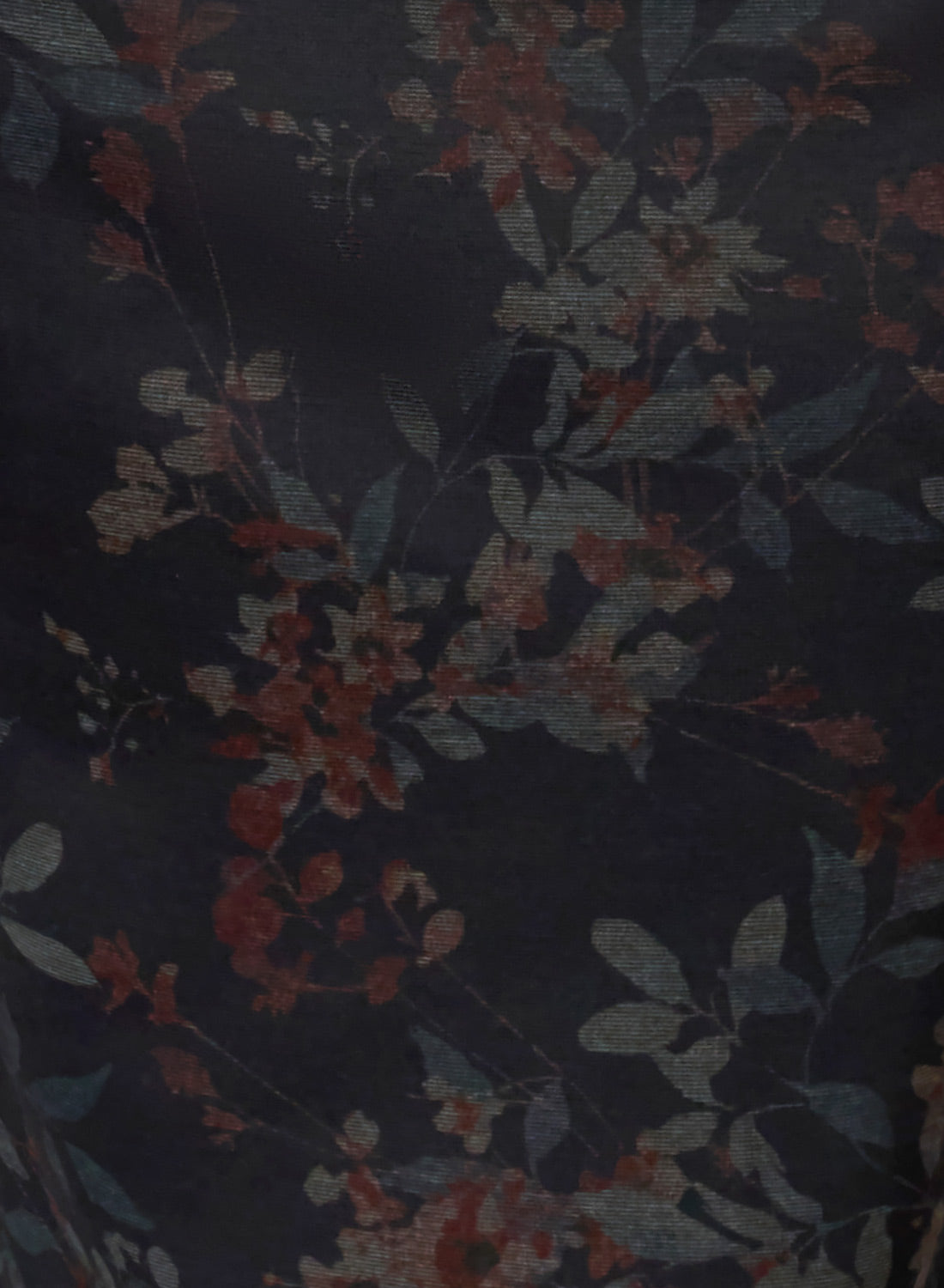 'Rhonda’s Revenge' Midnight Chinoiserie 1950s Bodycon Dress