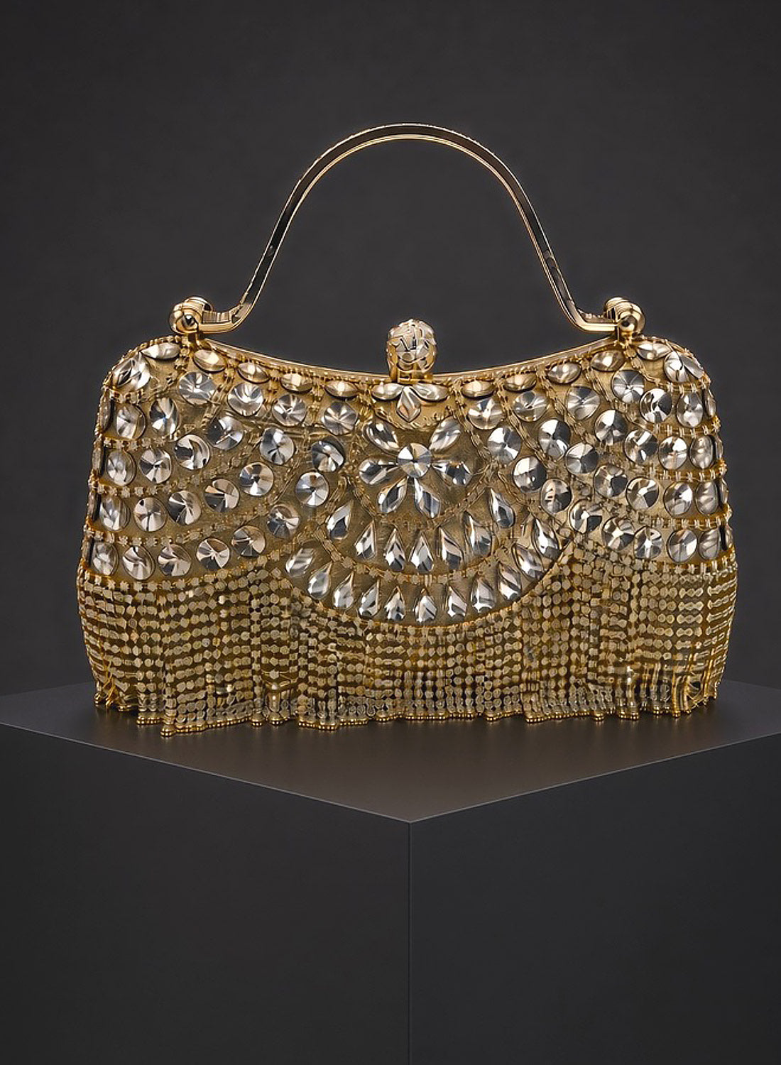 Vivien Leigh Clutch Bag Gold