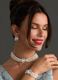The Mayfair Pearl & Crystal Trio Set