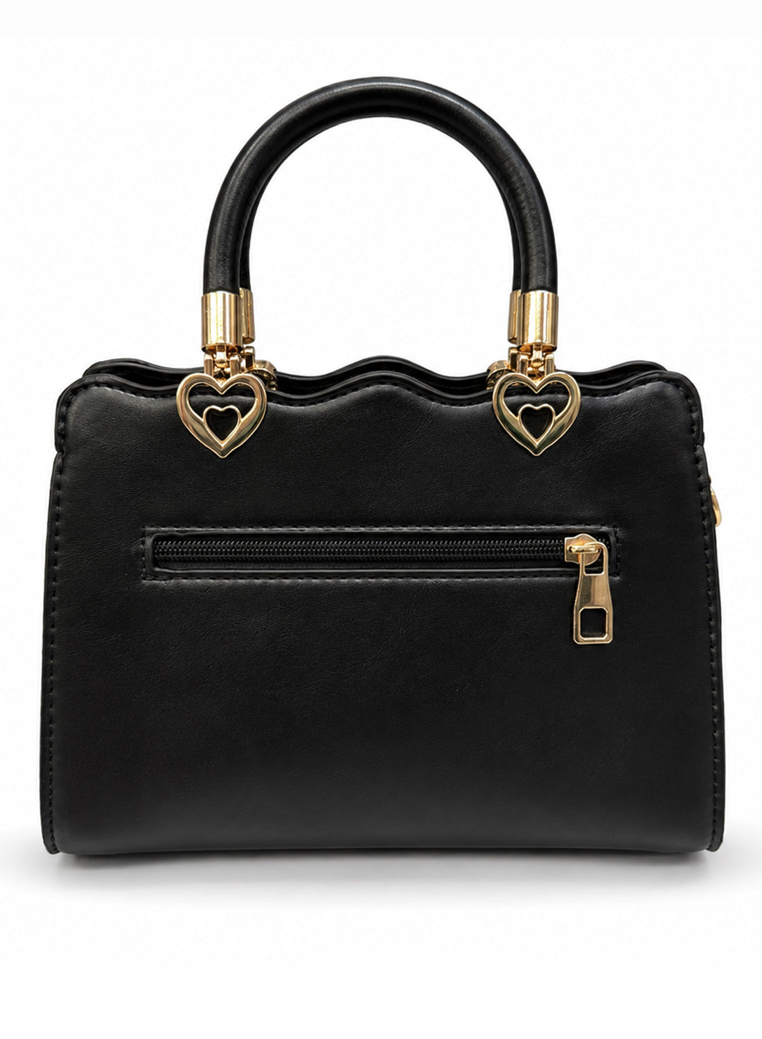 Trudy Black Embroidered Vintage Style Bag