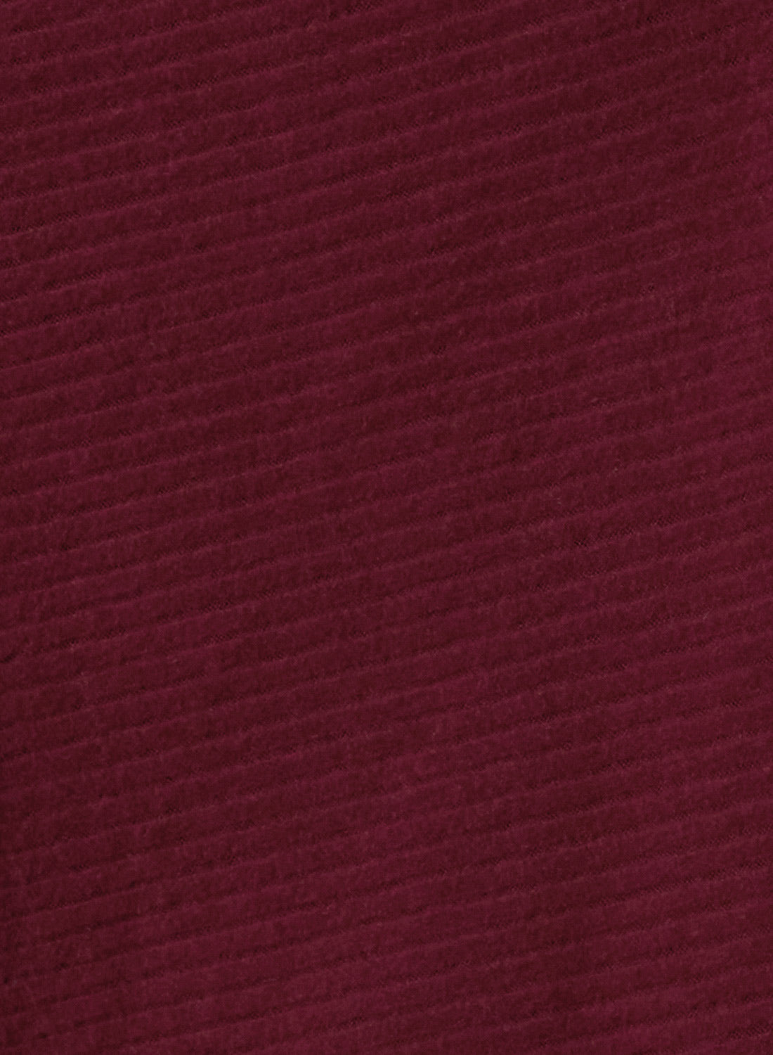 New! Way Out West Burgundy Ribbed Button-Down Dress with Belt