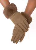 Camel Madame de Pompadour Gloves