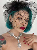 Chic Black Fascinator