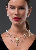 Regency Vintage Style Faux Pearl Necklace
