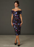 New! 'Rhonda’s Revenge' Floral 1950s Bodycon Dress