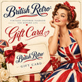 British Retro Gift Card