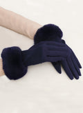 Midnight Madame de Pompadour Gloves