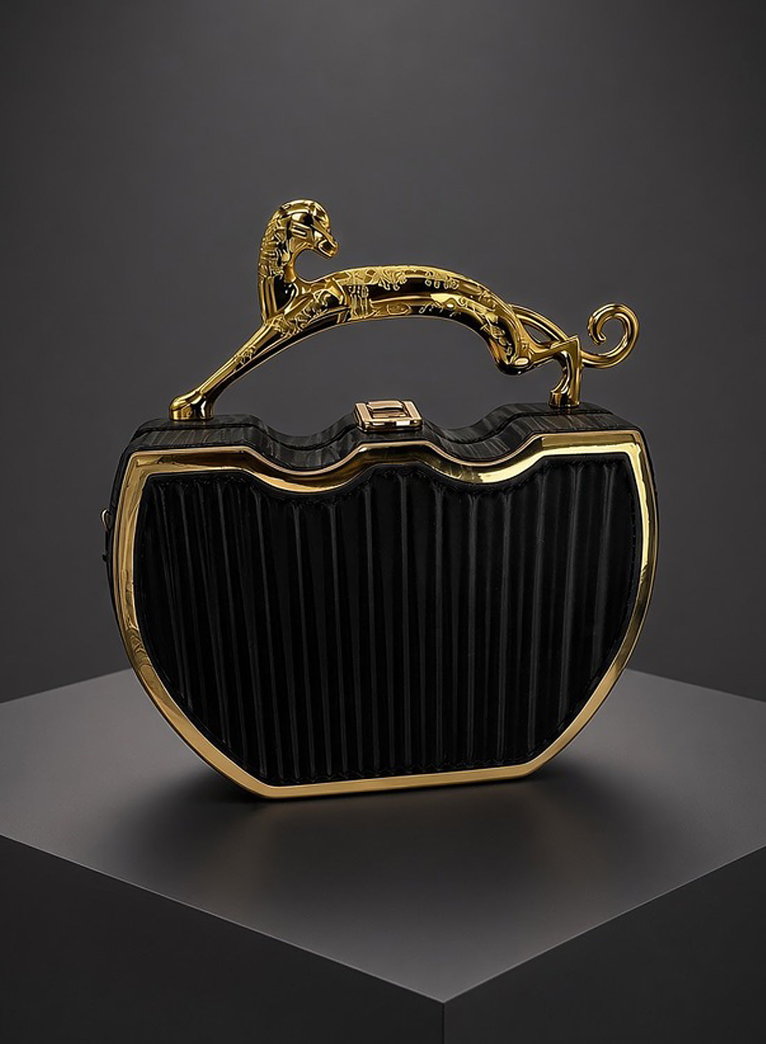 Joan Fontaine Panther Clutch Bag