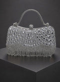 Vivien Leigh Clutch Bag Silver