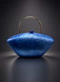 Bonbon Cobalt Blue Vintage Style Clutch Bag