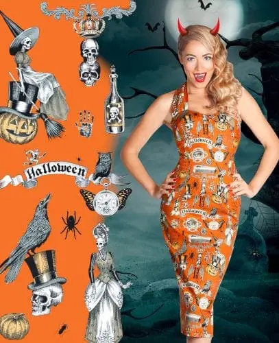 Britsh Retro Vintage Fenella Fielding Halloween - bodycon pencil dresses, bodycon, pencil, dresses