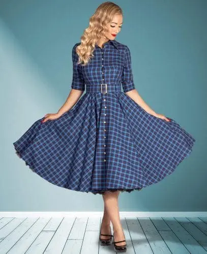 Britsh Retro Vintage Tartan Teaser
