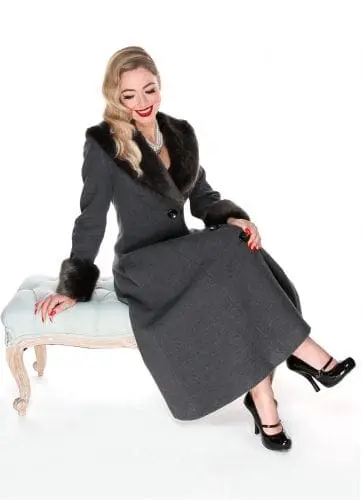 Britsh Retro Vintage Clothing - Wonderland Coats - Sweetly Fragranced Firebrands