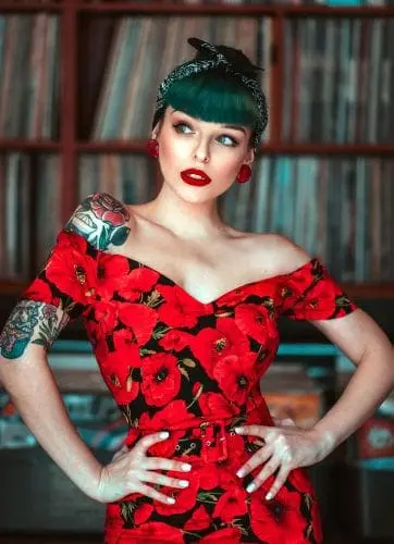 Britsh Retro Vintage, body con tricks