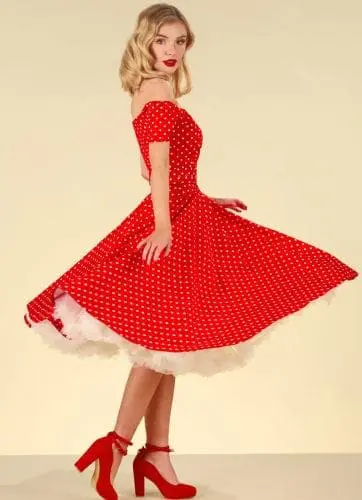 British Retro - 50’s style dress - Be naughty, look nice