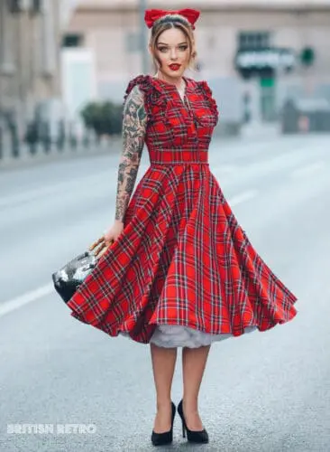 tartan dresses