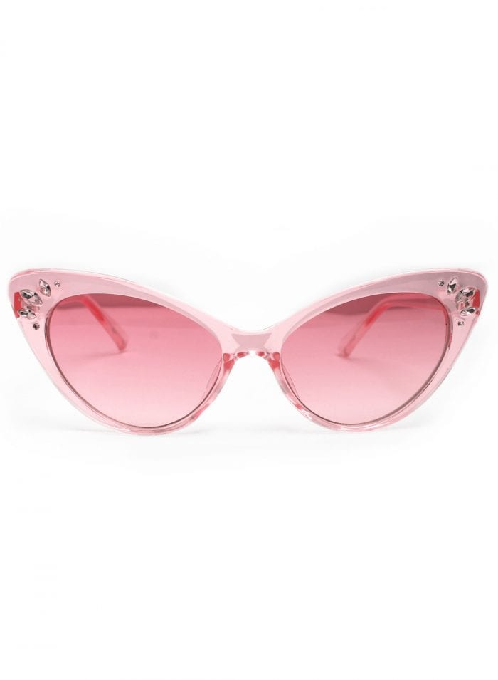 JoJo Pink Tinted Retro Sunglasses - British Retro