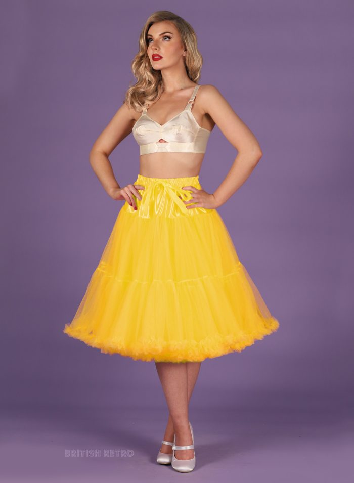 sunshine yellow petticoat